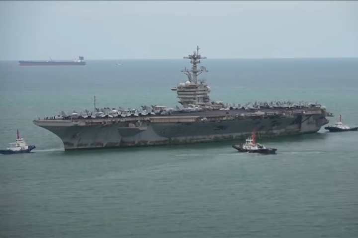 「林肯號」航母海上執勤286天終於靠港　泰國禁美軍入紅燈區性交易