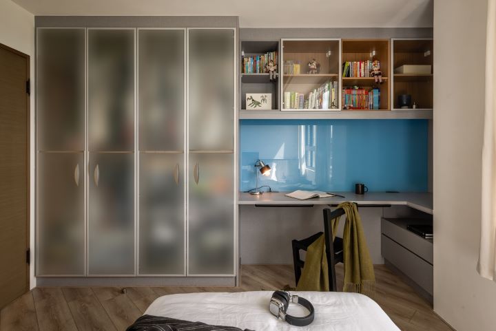 新舊櫃巧妙整合再利用、功能升級又美觀,歐德傢俱實現環保永續精神。圖/歐德提供