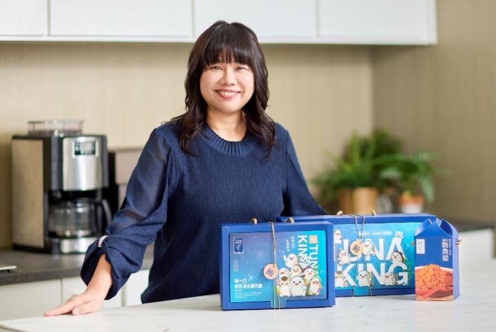 洪慧惠總經理堅持「創造鮪魚產品的最高標準」。圖/政澄水產提供