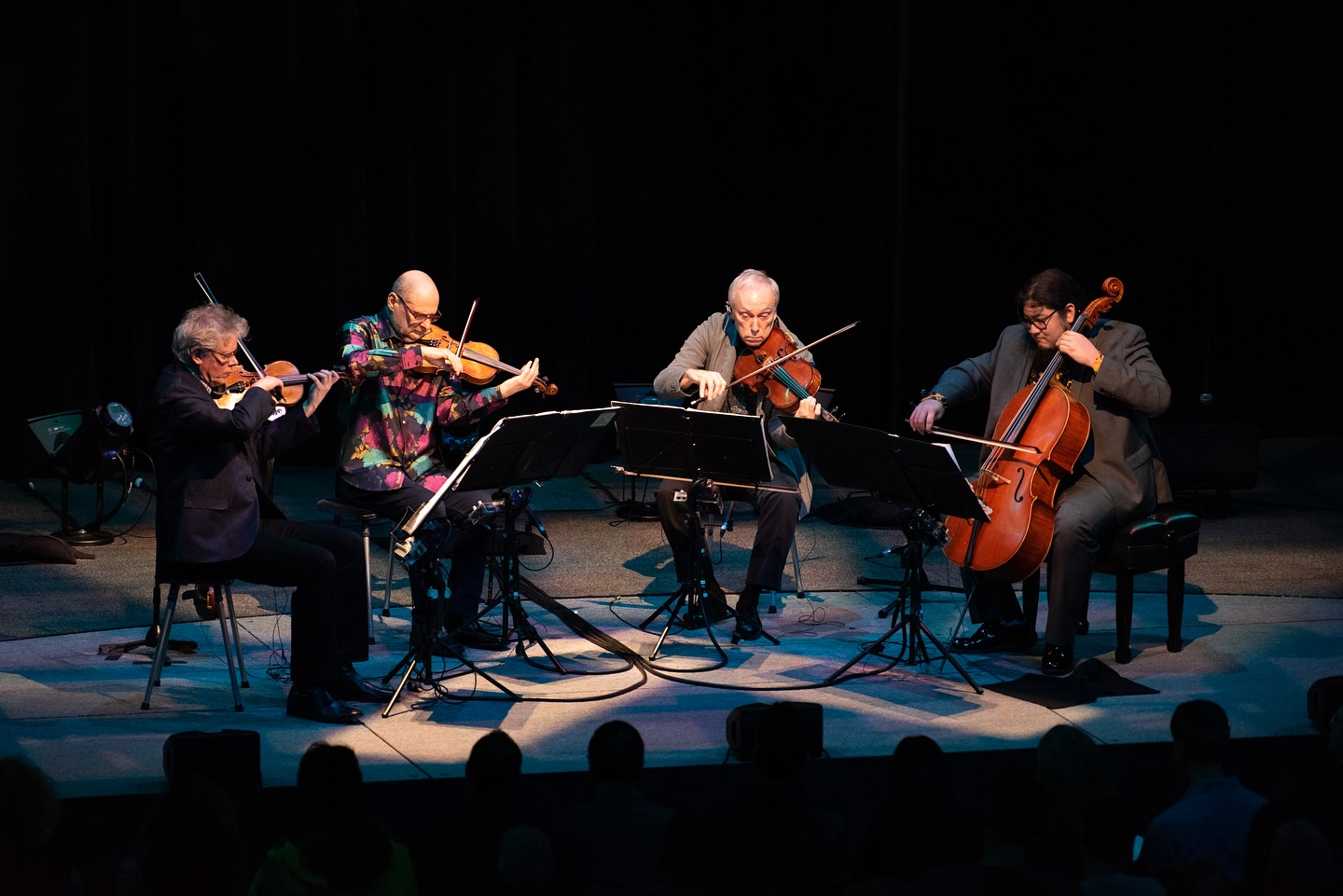 克羅諾斯四重奏創團五十周年，而在他們今年慶祝成立半世紀的音樂會後，現任兩位資深樂手將退休。圖/取自Kronos Quartet臉書