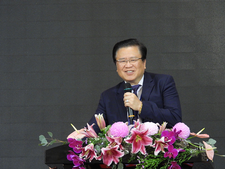 中華民國全國商業總會理事長許舒博點出食安焦慮 中秋檔期恐受影響。圖／主辦單位 提供