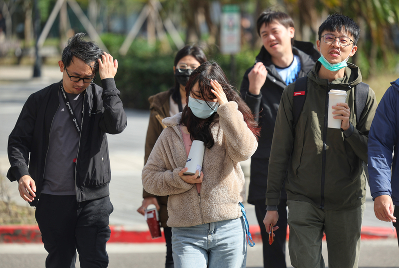 113學年大學學測明登場，今天下午開放查看考場。圖/ 中央社